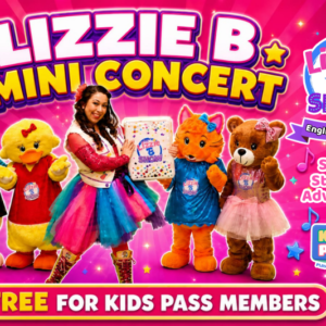 Kids Pass Mini Concert Series: Lizzie B & Ducky’s  Adventure