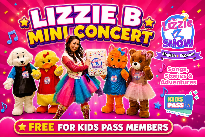 Kids Pass Mini Concert Series: Lizzie B & Ducky’s  Adventure