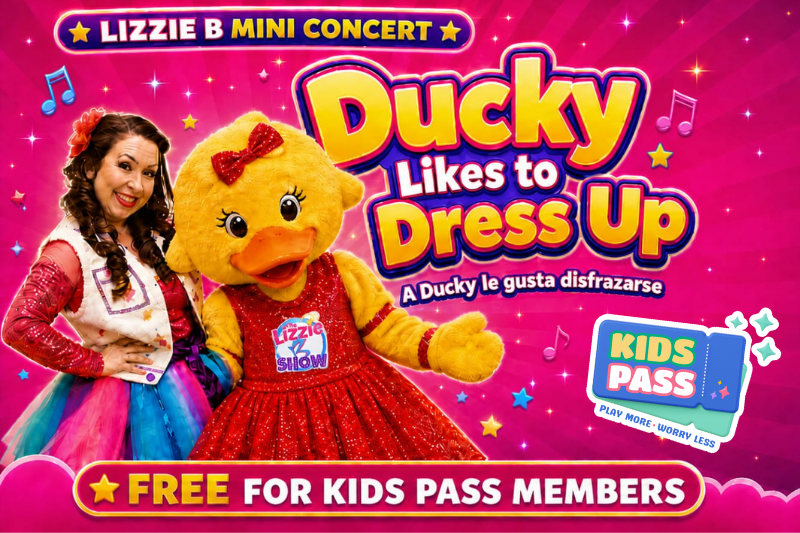 LIZZIE B & DUCKY MINI CONCERT